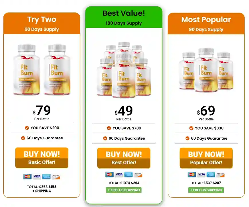 Fit Burn price
